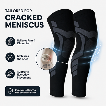 Compression Sleeves V2 - for Cracked Meniscus Recovery