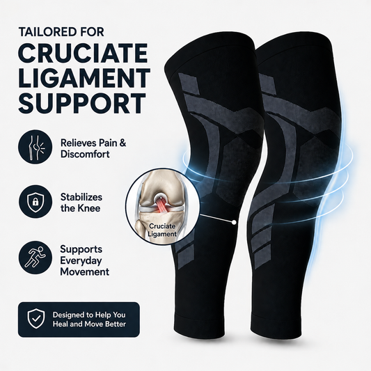Compression Sleeves V2 - for Cruciate Ligament Recovery