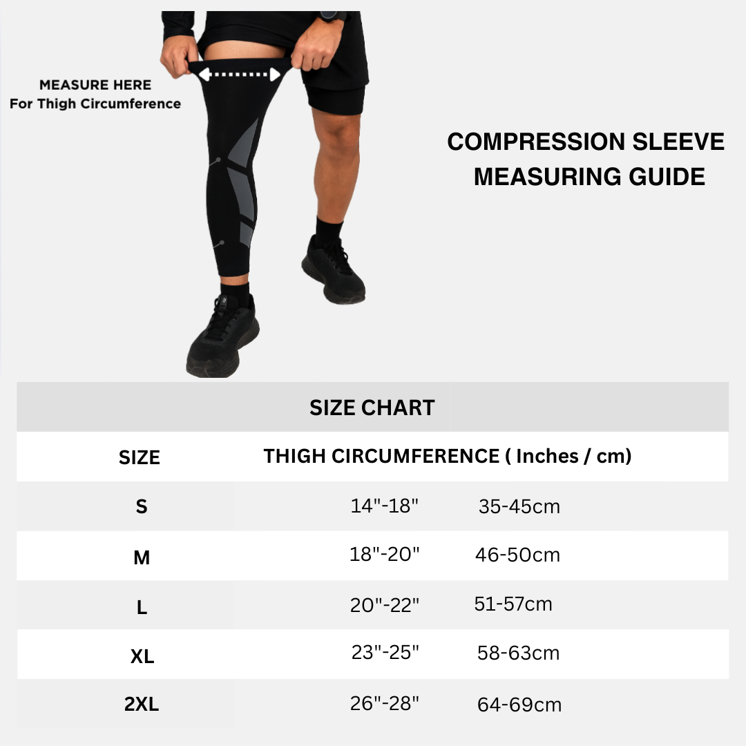 Compression Sleeves V2 for Knees and Legs